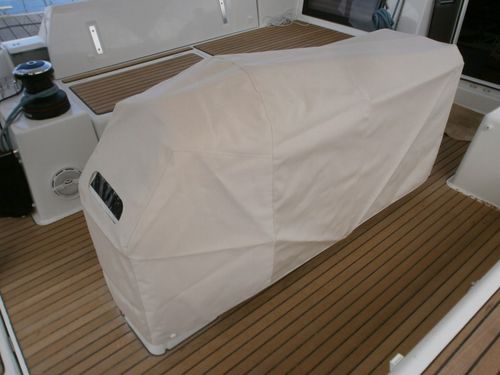 Schutzhülle für Segelboot - Sun Odyssey 490 - TTOP Nautic - Cockpit-Tisch / PVC / grau
