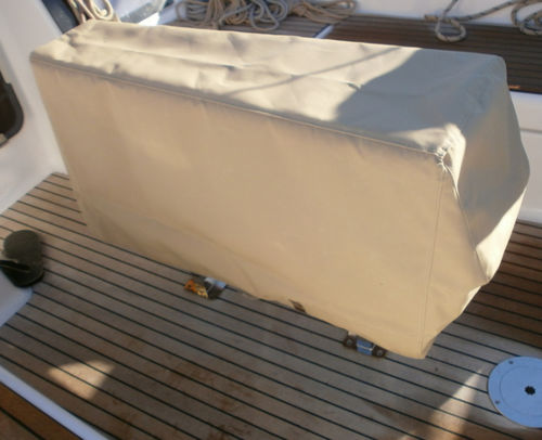 Schutzhülle für Segelboot - Dufour 350-382 - TTOP Nautic - Cockpit-Tisch / PVC / grau