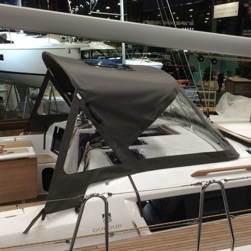 Roofdach für Segelboot - Dufour 430 - TTOP Nautic - für Ruderhaus / Aluminiumstruktur / mit Edelstahlstruktur