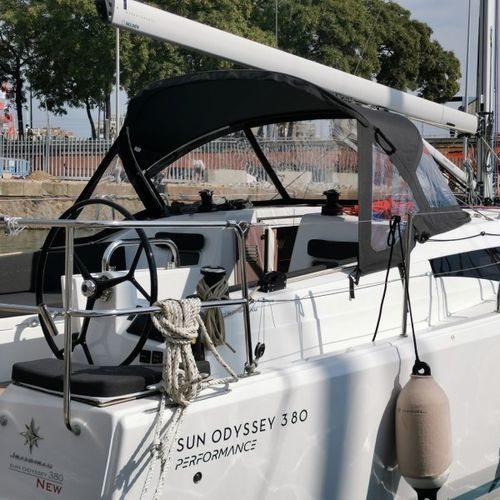 Roofdach für Segelboot - Sun Odyssey 380 - Building Version - TTOP Nautic - für Ruderhaus / PVC / Acryl