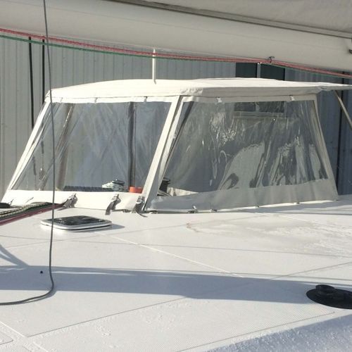 Cockpitverdeck für Motorboot - Neel 43 - TTOP Nautic - für Neel Trimarans