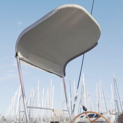 Bimini-Top für Boot - Tribord Excess 11 - TTOP Nautic - für Katamarane / für Ruderhaus / mit Edelstahlstruktur