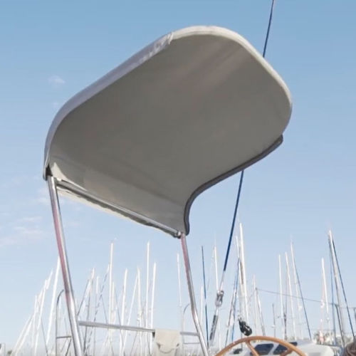 Bimini-Top für Boot - Bracket Excess 11 - TTOP Nautic - für Katamarane / für Ruderhaus / mit Edelstahlstruktur