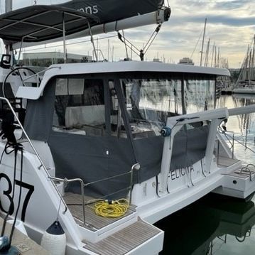 Cockpitverdeck für Motorboot - Aventura 37 - TTOP Nautic - für Segelboot / für Katamarane / für Aventura Catamarans