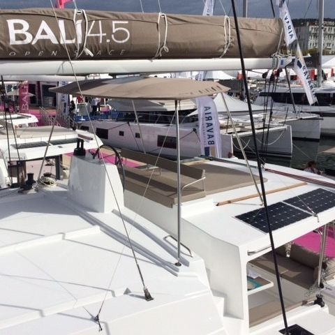 Bimini-Top für Boot - Bali 4.5 Fly - TTOP Nautic - für Katamarane / für Ruderhaus / mit Edelstahlstruktur