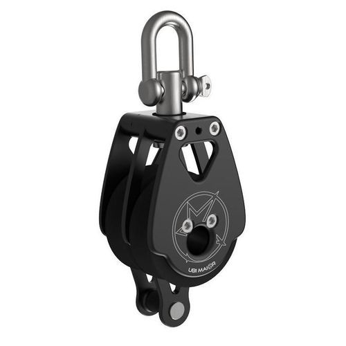 Doppelter Block - YC60DA - UBI MAIOR ITALIA - liegend / mit schwacher Reibung / mit Schäkel