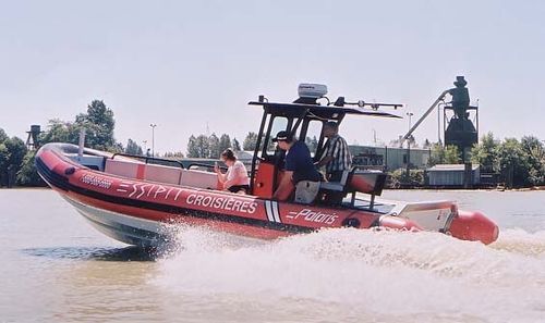 Passagierboot Berufsschiff - PRH 840 - Polaris boat - Außenborder / Glasfaser / Aluminium