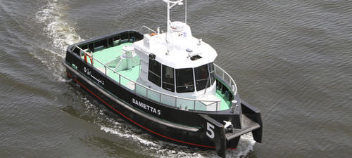 Mini-Schlepper-Berufsschiff - Micro - LOMOcean Design - Aluminium