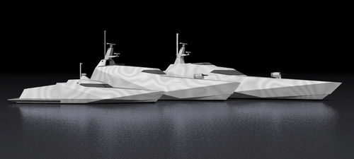 Überwachungsschiff - 18M - Stealth - LOMOcean Design