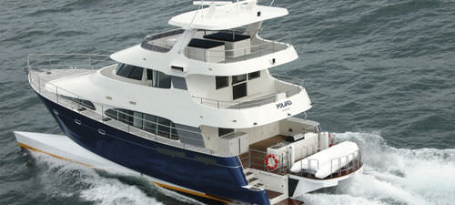 Katamaran-Motoryacht - Polaris - LOMOcean Design - für Angelsport / Flybridge / Gleiter