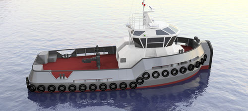 Schlepper-Berufsschiff - Micro Mega - LOMOcean Design