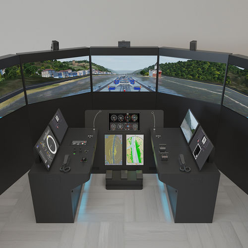 Simulator für die Binnenschifffahrt - VSTEP Simulation - Antrieb