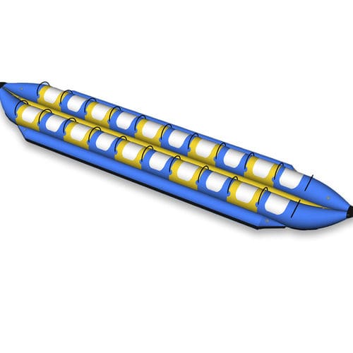 Bananenboot / max. 8 Personen - Commercial Towables - doppelt