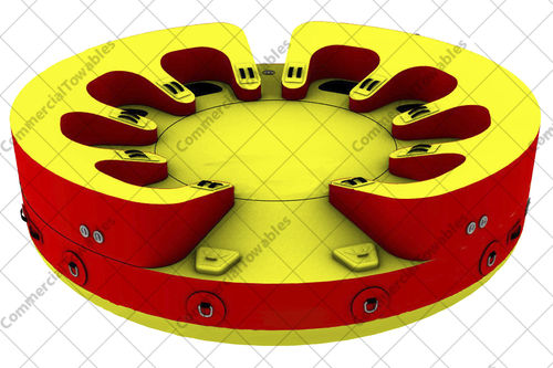 Schleppboje / max. 8 Personen - PVC ROCKET 4 + 4 - Commercial Towables