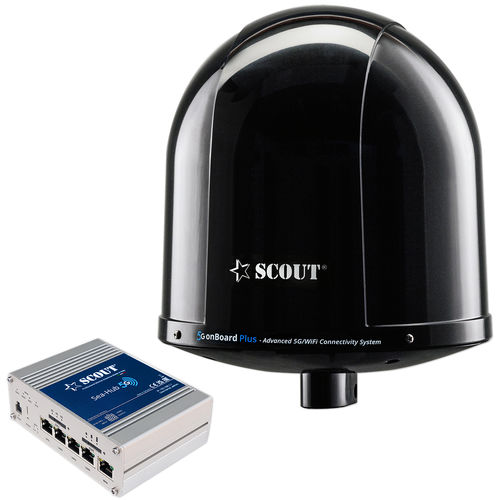 Internet-Antenne - 5G onBoard Plus Black - Scout S.r.l. - WiFi / 5G / 4G