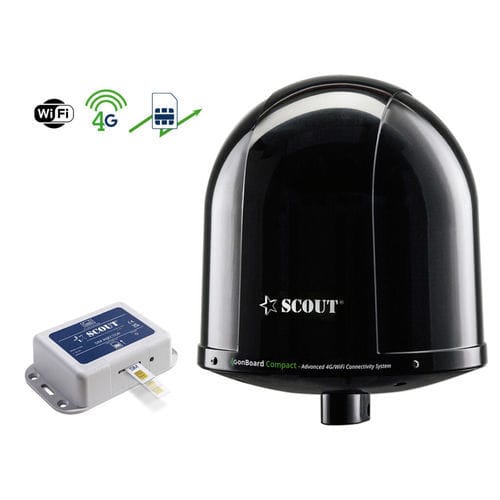 Funkantenne - 4G onBoard Compact Black - Scout S.r.l. - Internet / WiFi / 4G