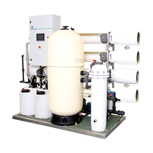 Entsalzungsanlage für Boot - EFFICIENT T-4000 - ECO SISTEMS WATERMAKERS - für Yacht / Umkehrosmose / 380 V