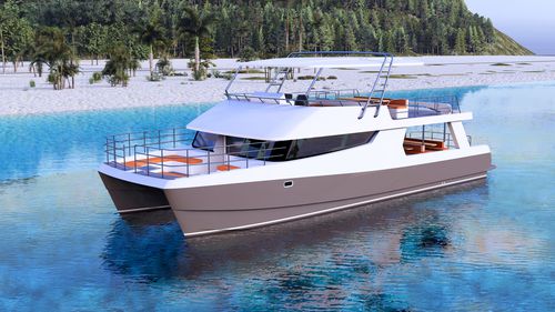 Katamaran-Passagierfähre - 1800 Tour transit  - Powerplay Power Catamarans - RINA / Glasfaser / für Touristenausflug