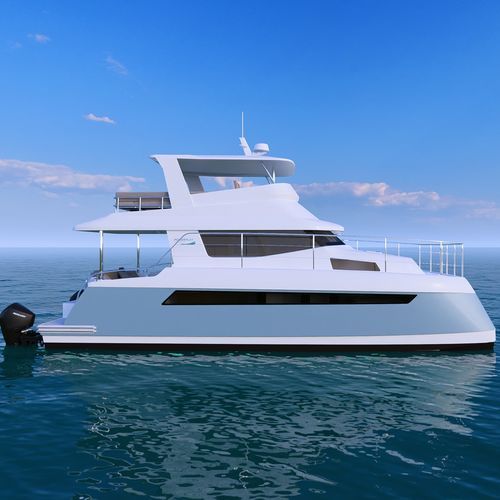 Express-Cruiser / Katamaran - Powerplay  42 - Powerplay Power Catamarans - Innenborder / zweimotorig / Flybridge