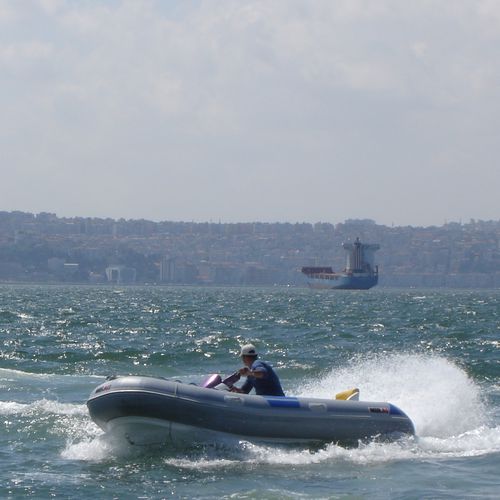 Innenborder-Schlauchboot - 3,90 mt. JET - MIRAI - RIB / fester Boden