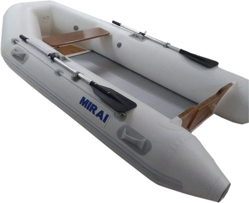 Außenborder-Schlauchboot - ROLL-UP BOT 3,00 mt. - MIRAI - faltbar / max. 4 Personen / Aluminiumboden