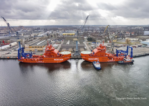 Kran für Polarschiff - Sormec - Deck / kundenspezifisch