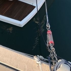 Ruckdämpfer zur Vertäuung - 806-001 series - EVA Bumper - für Steg / für Boot