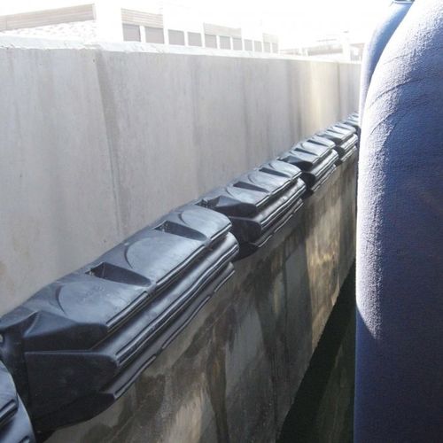 Fender für Yachthafen - B.90 - EVA Bumper - für Stege / D-förmig / Dropstitch