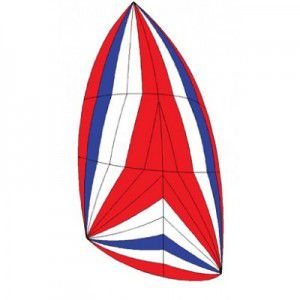 Asymmetrischer Spinnaker - ASY 1 - Spinnaker One - für Fahrtensegelboote / Triradial-Schnitt / Nylon