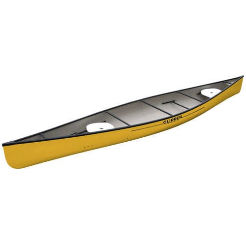 Mehrzweck-Kanu - 18′ Jensen Stock - Clipper Canoes - Zweisitzer / rot / grün
