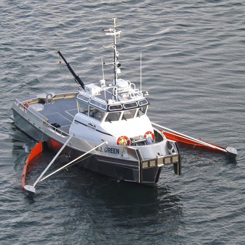 Ölrückführungsboot Berufsschiff - 47’ Skimmer - Rozema Boats Works - Innenborder / Aluminium