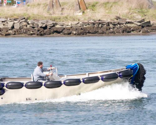 Berufsschiff / Berufsschiff für Fischerei - 19’ Seine Skiff - Rozema Boats Works - Innenborder / Aluminium
