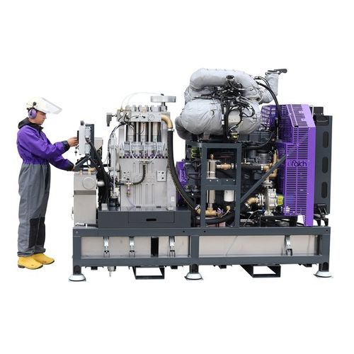 Hochdruckreiniger für Werft - 250  - Falch - vormontiert / Dieselmotor