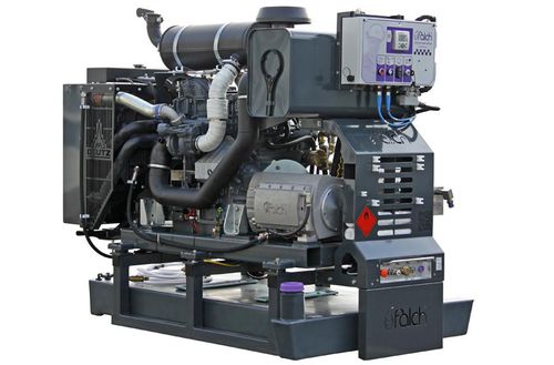 Hochdruckreiniger für Werft - g571 - Falch - vormontiert / Dieselmotor