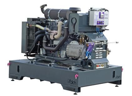 Hochdruckreiniger für Werft - g568 - Falch - vormontiert / Dieselmotor
