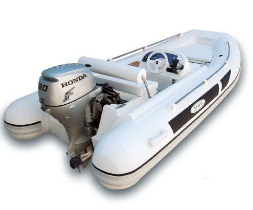 Außenborder-Schlauchboot - CABRIO 360 CH20 - Aermarine - halbstarr / mit Mittelkonsole