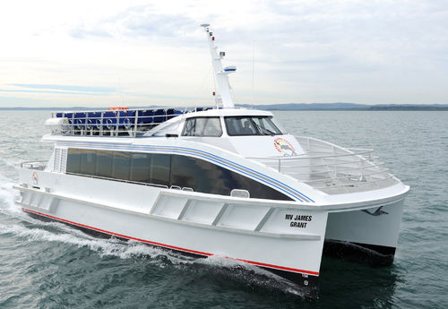 Passagierboot Berufsschiff - MV James Grant - Incat Crowther - Katamaran / Innenborder / Aluminium