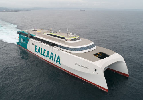 RoPax-Passagierfähre - Eleanor Roosevelt - Incat Crowther - Katamaran / Bureau Veritas / Aluminium
