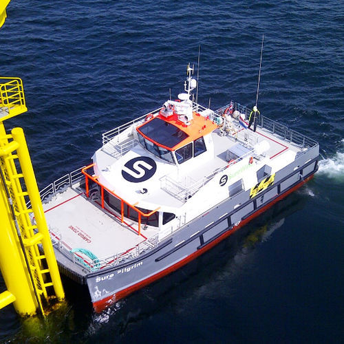Crewboot-Berufsschiff - Sure Pride - Incat Crowther - Serviceboot für Windpark / Katamaran / Innenborder