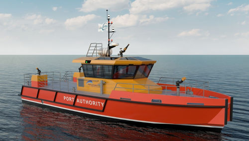 Such- und Rettungsboot Berufsschiff - IC20013 - Incat Crowther - Innenborder / Aluminium