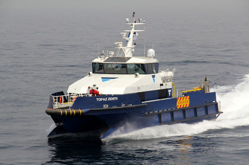 Offshore-Service-Schiff / Crew-Transfer - Topaz Zenith - Incat Crowther - Aluminium