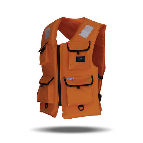 Schwimmweste zur beruflichen Nutzung - MV1-WORKVEST - Atlantis Italia - für Männer / Schaumstoff / rot