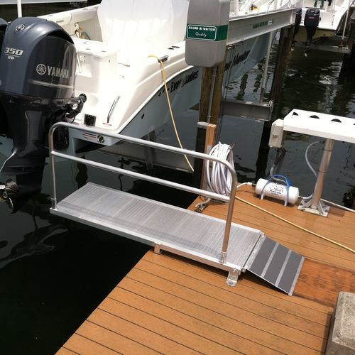 Rampe für Boot - Old Saltz
