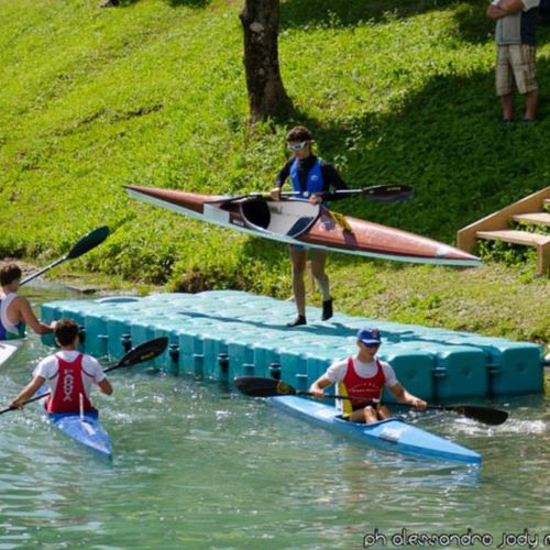 Schwimmponton - OTTO - Anker / für Kanu-/Kajaksport / Kunststoff