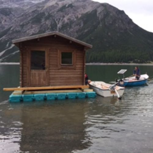 Schwimmende Plattform - OTTO - für schwimmendes Haus