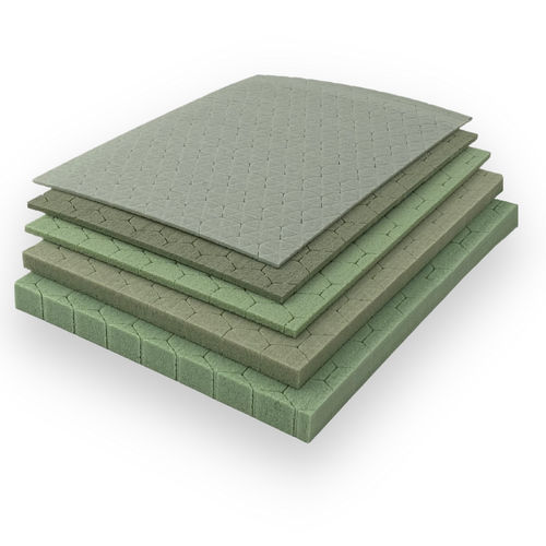 Schaumstoff-Kernmaterial - 3D|CORE™ PET GR - 3D|CORE GmbH & Co. KG - Wabenstruktur / Hochleistung / recycelt