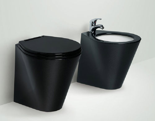 WC für Marineanwendungen - Race Standard - Planus - Schwerkraftspülung / Carbon