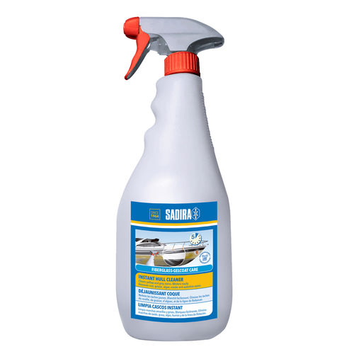 Reiniger für Glasfaser - 4067 - SADIRA Marine Products - für den Schiffsrumpf / Edelstahl / für Wasserlinie