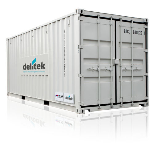 Container-Aufbereitungsanlage - CWS - DELITEK - Abfall / für Schiffe