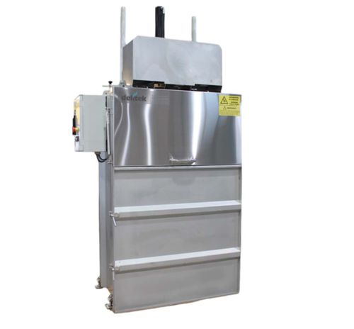 Müllpresse für Karton - DT-1000B - DELITEK - Papier / für Schiffe